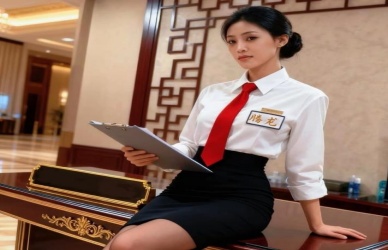 华纳万宝路公司前台接待现场